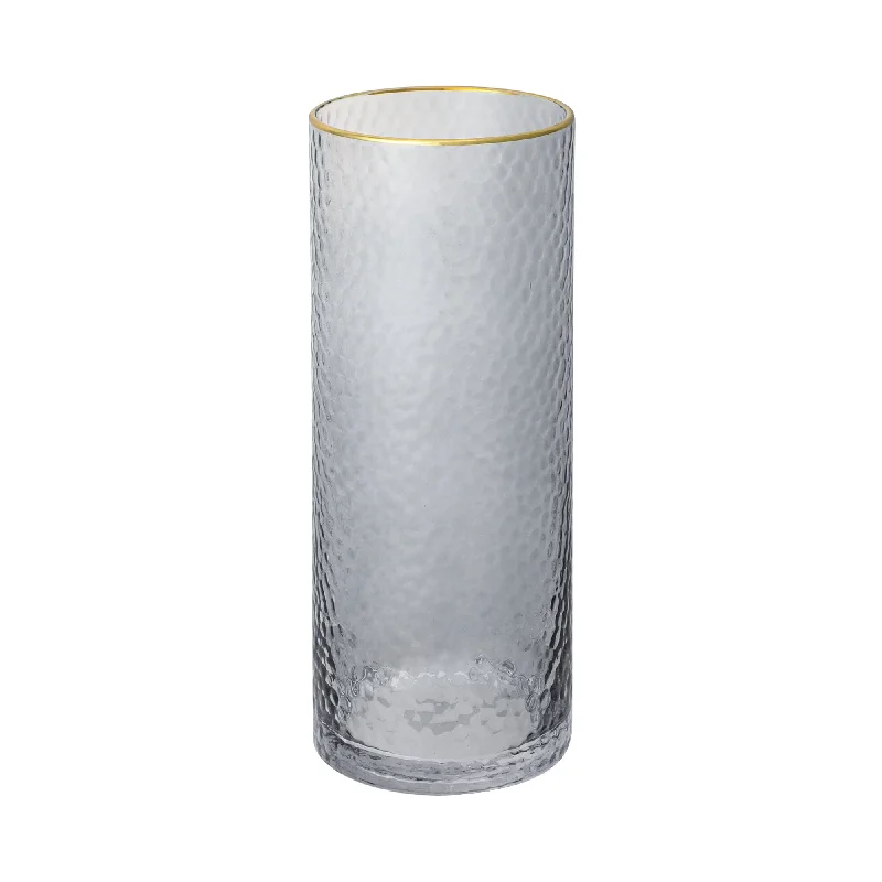 Rim Flower Vase L Grey