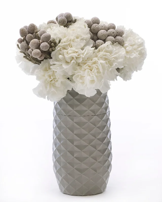 The Amaranth Vase - Cool Grey - 7.5"