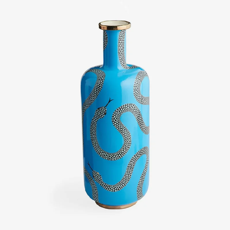 Jonathan Adler | Eden Tall Vase - Blue