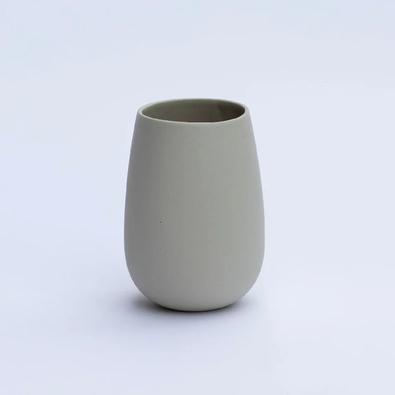 Stoneware Hedy Vase - Light Celadon