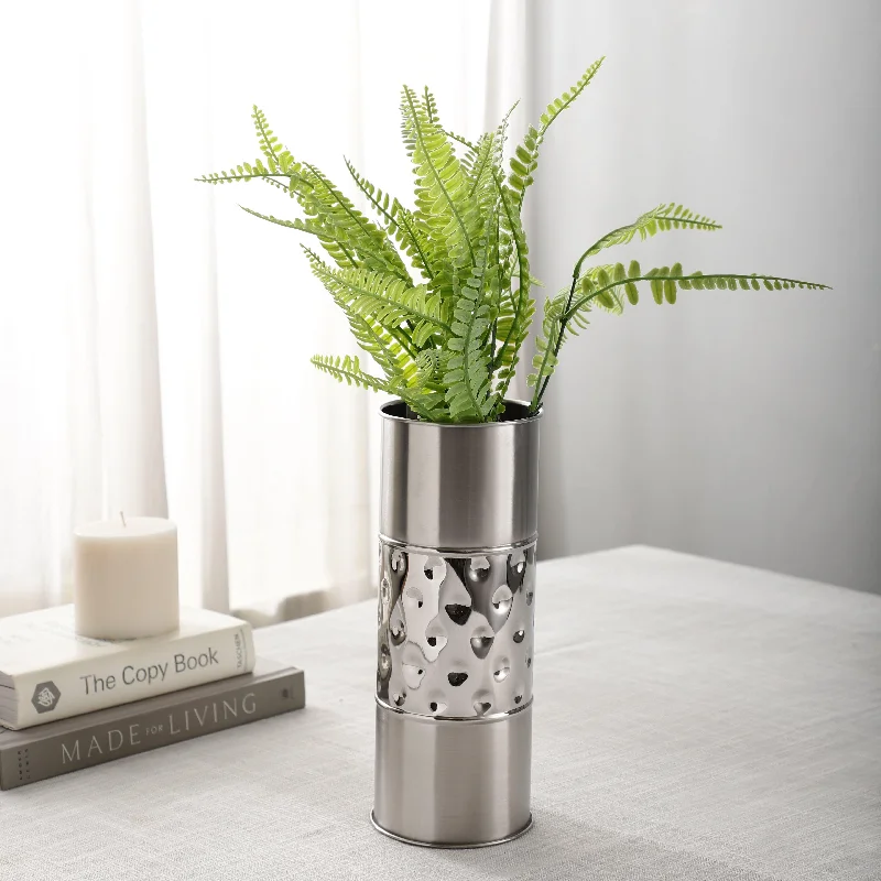 Circles Harmony Stainless Steel  Flower Vase