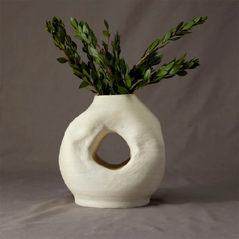 Style Union Home | Harper Vase Raw Blanc