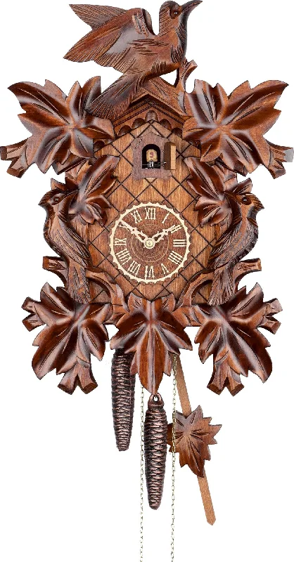 KU1101nu -  1 Day 7 Leaf 3 Bird Cuckoo Clock