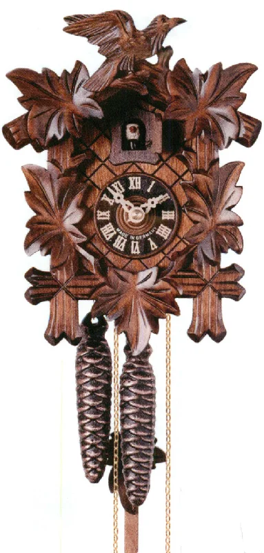 KU1000 - 1 Day Five Leaf One Bird Cuckoo Clock