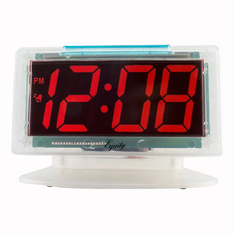 30040 1.8 inch LED Clear Alarm Clock