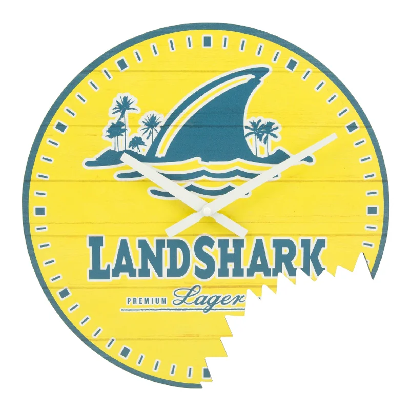 404-3435 14-inch Landshark Indoor Analog Wall Clock