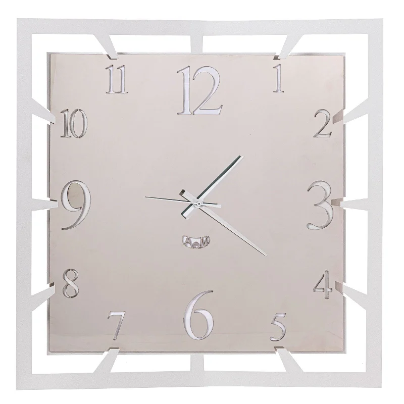 Arti e Mestieri Big Soqquadro Steel Wall Clock - Made in Italy