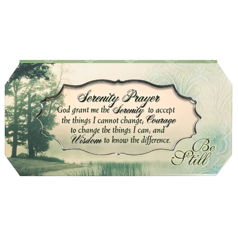 Serenity Prayer Be Still Belle Papier Music Box Plays Amazing Grace