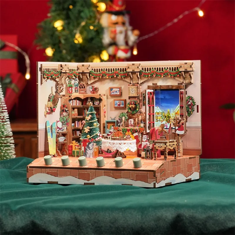 Christmas Cottage TechArt DIY Music Box