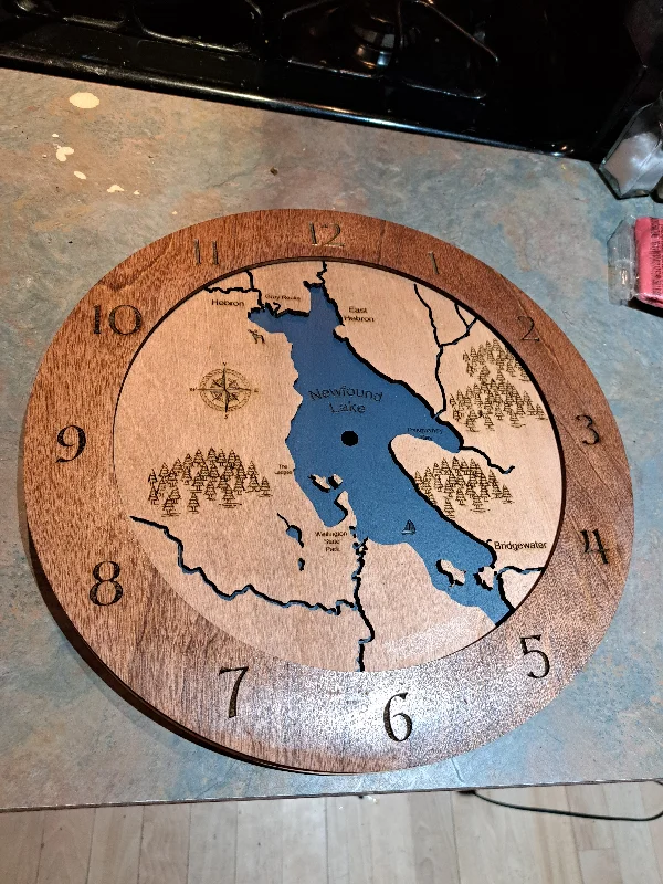 Newfound Lake NH Time Clocks