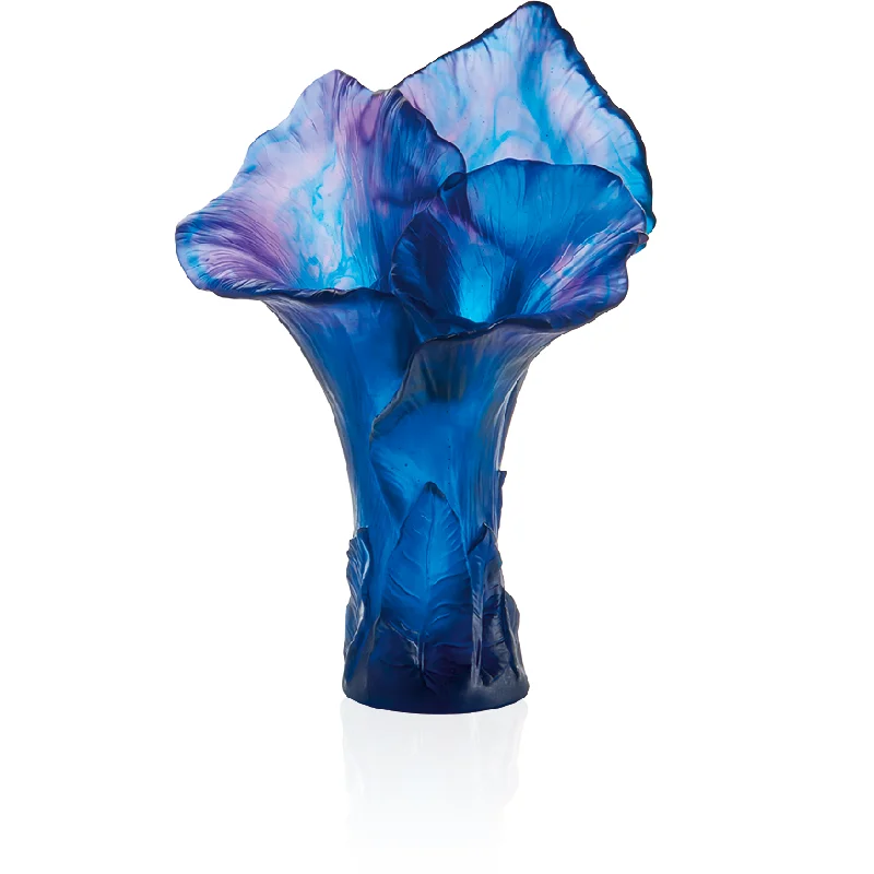 Daum - Arum Bleu Nuit Magnum Vase