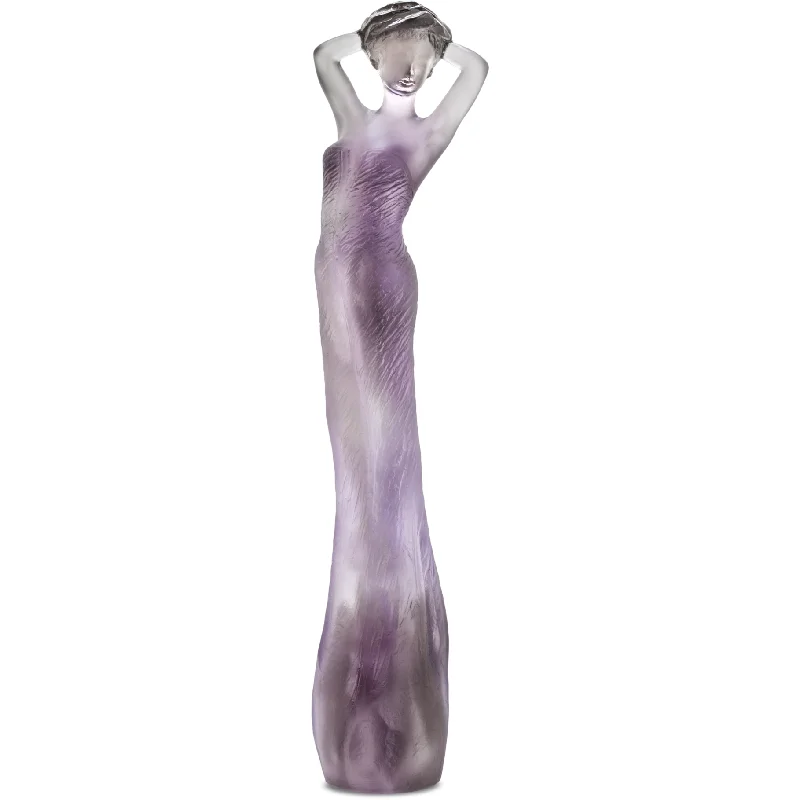 Daum - Crystal Adèle in Grey & Purple by Jean-Philippe Richard 375 Ex