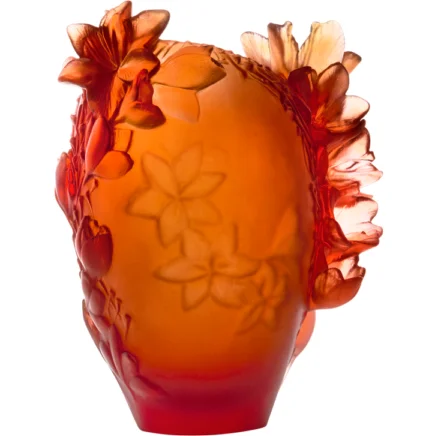 Daum - Crystal Medium Saffron Vase