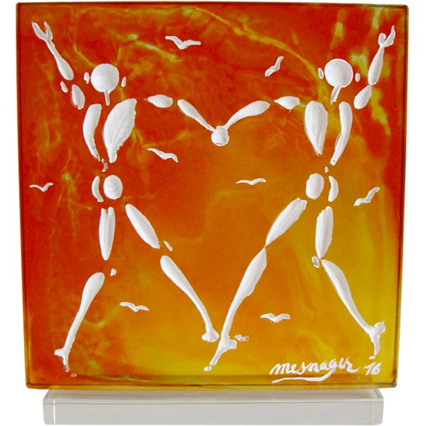 Daum - Crystal Personalized Love Dance by Jerome Mesnager 8 Ex