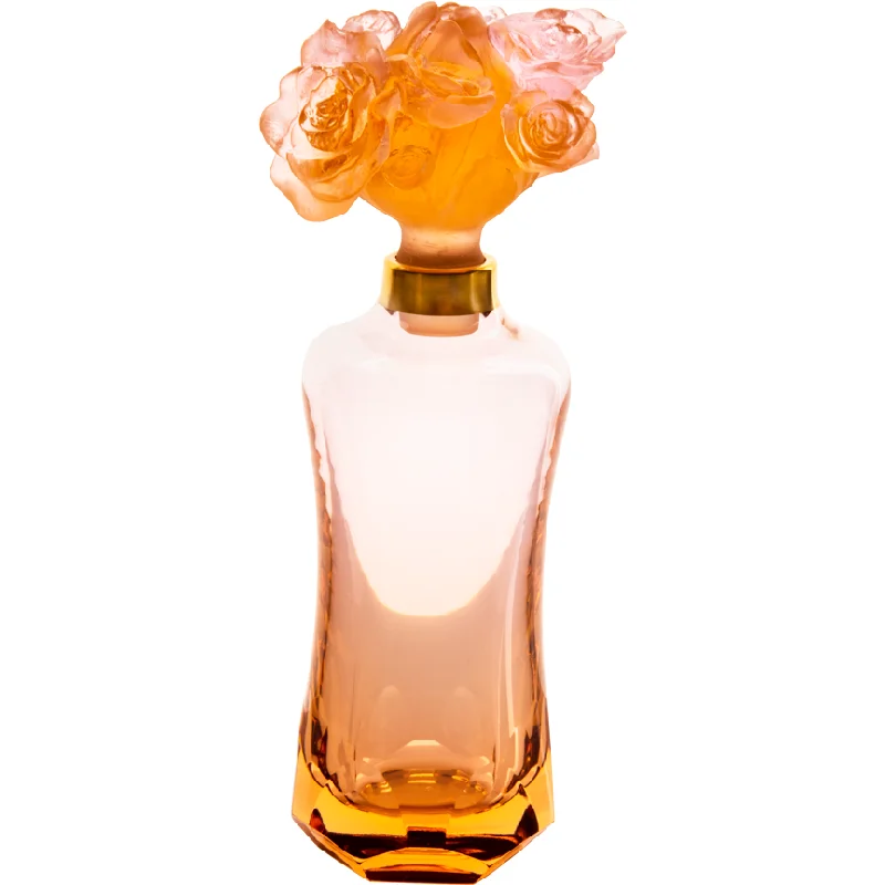 Daum - Crystal Rose Romance Prestige Perfume Bottle