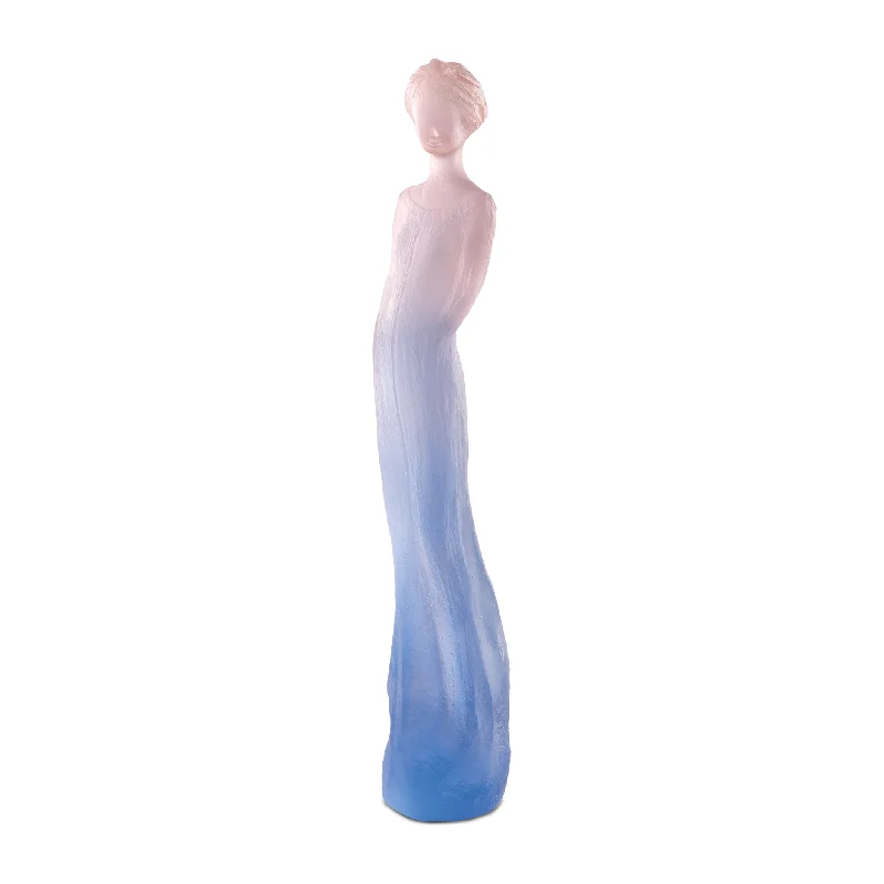 Daum - Crystal Sophie in Blue & Pink by Jean-Philippe Richard 375 Ex