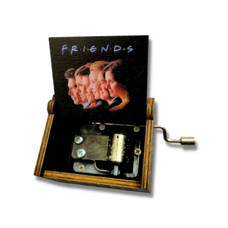 Friends Handcrafted Music Box (Black)