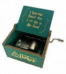 Harry Potter Wooden Handcrafted Music Box (Green)