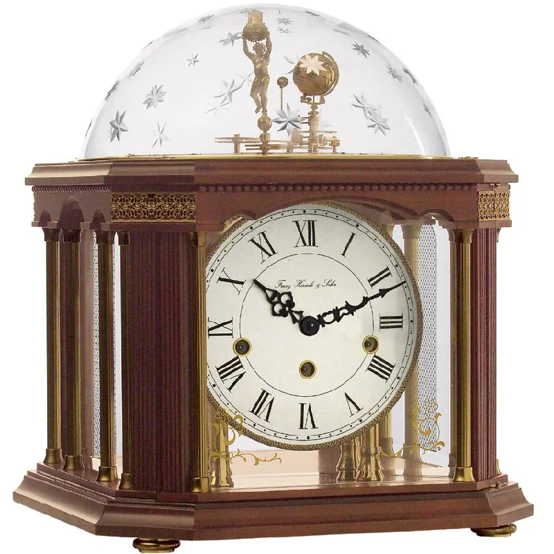 Hermle Tellurium III Zodiac Mechanical Luxury Table Clock - Made in Germany