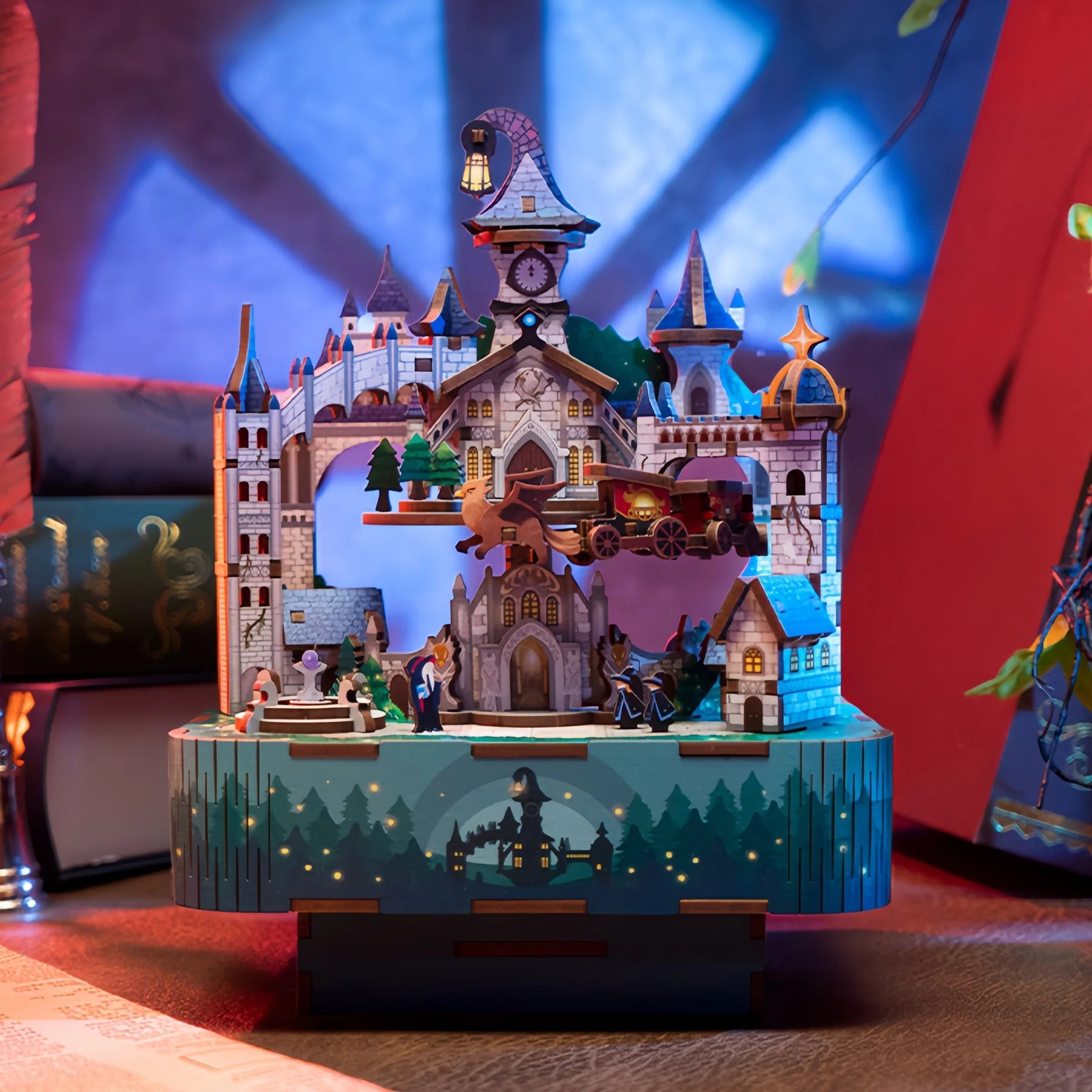 Hogwarts Magical Castle DIY Music Box