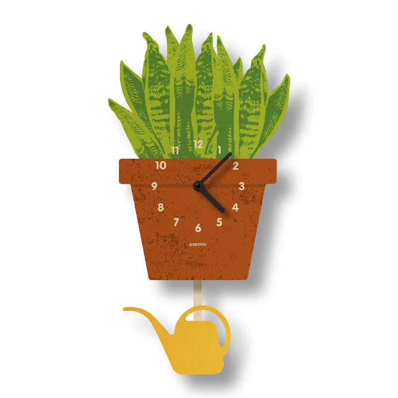 houseplant - pendulum clock