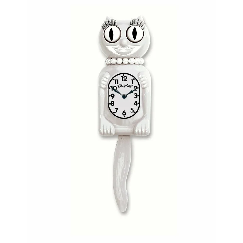 Kitty-Cat Klock White Miss - Made in U.S