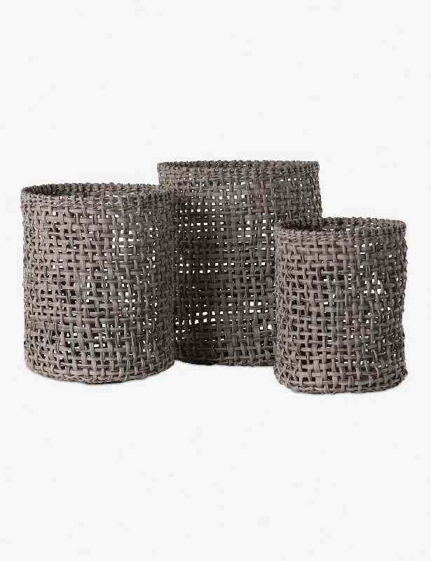 Laura Indoor / Outdoor Baskets (Set of 3)