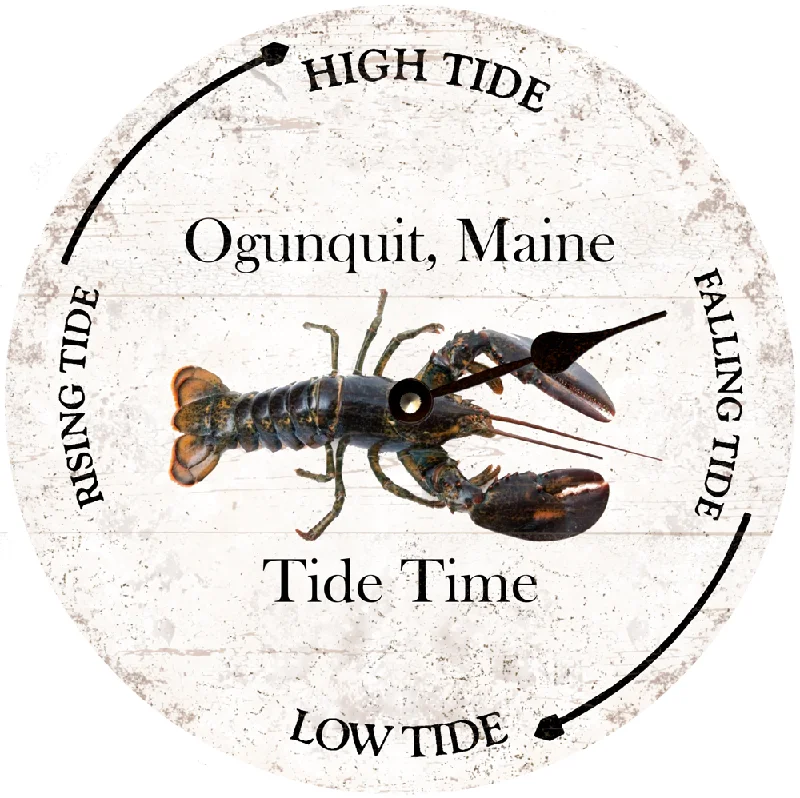 Lobster Tide Clock-Personalized Tide Clock