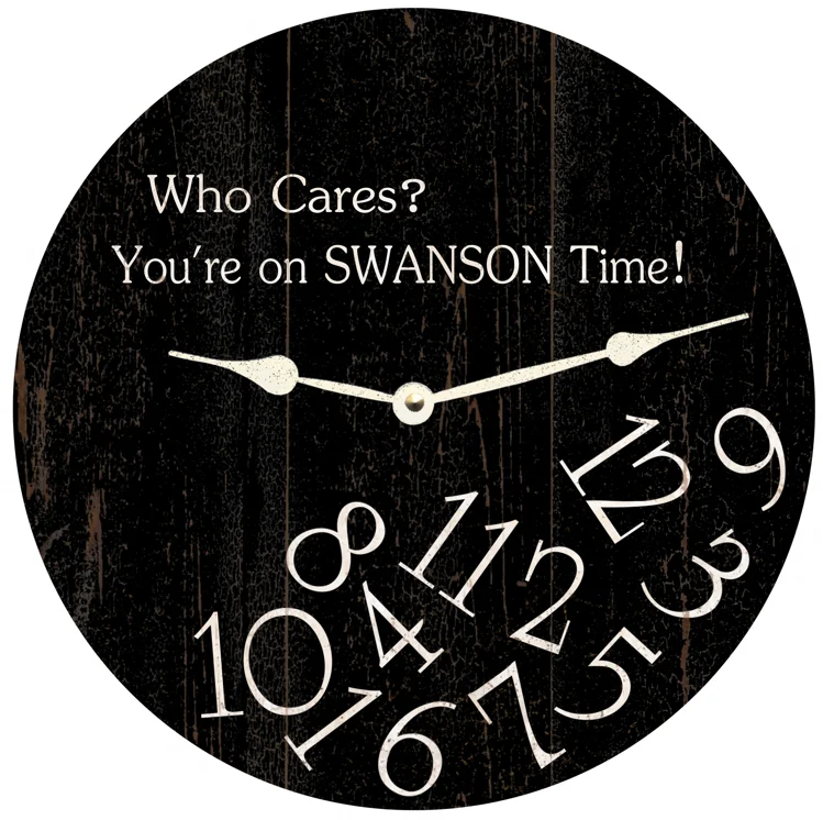 Personalized Whatever Clock