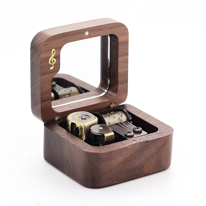 Premium Wooden Music Box with ON/OFF Feature ( BTS Tunes Collection )