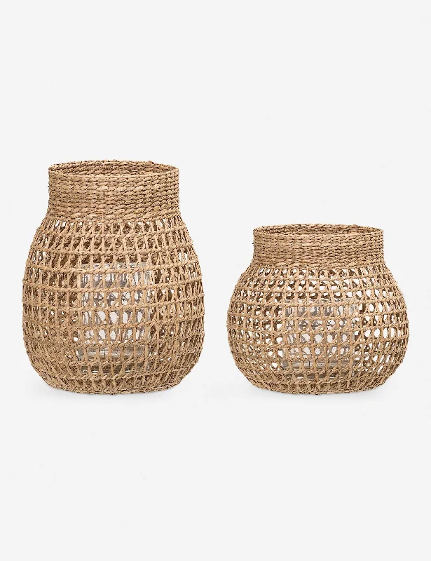 Soleil Woven Lanterns (Set of 2)