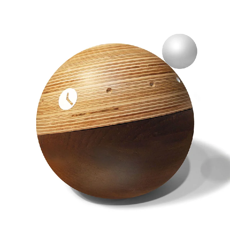 Tothora Planet - Modern Wood Table Clock Handmade by Josep Vera - Made in Spain