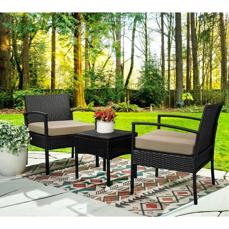 2 - Person Outdoor Seating Group with Cushions