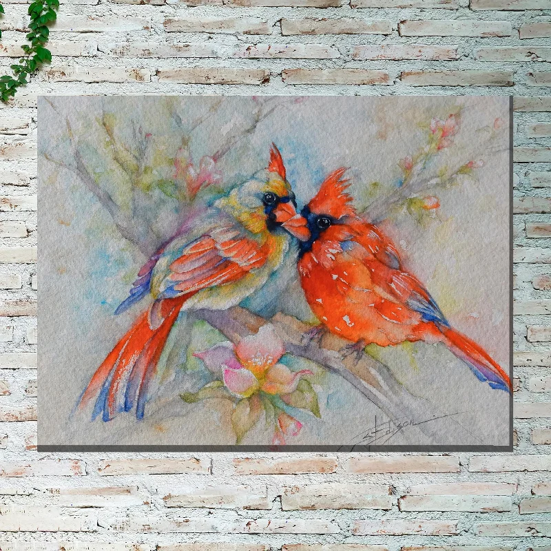 Cardinal Indoor/Outdoor Canvas Wall Art