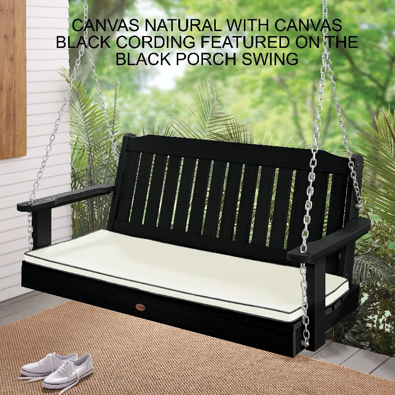 canvas natural with canvas black cording