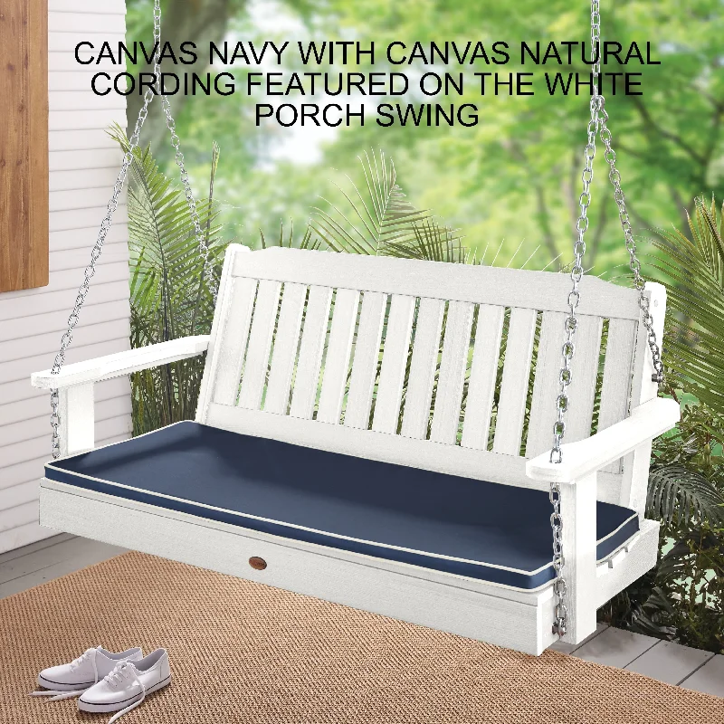 canvas navy with canvas natural cording