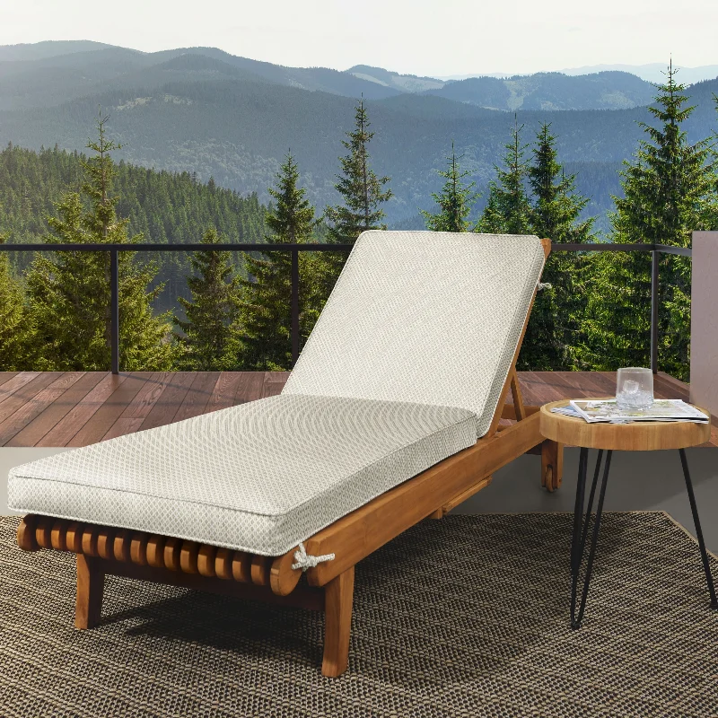 Sorra Home Sunbrella Outdoor Chaise Lounge Cushion