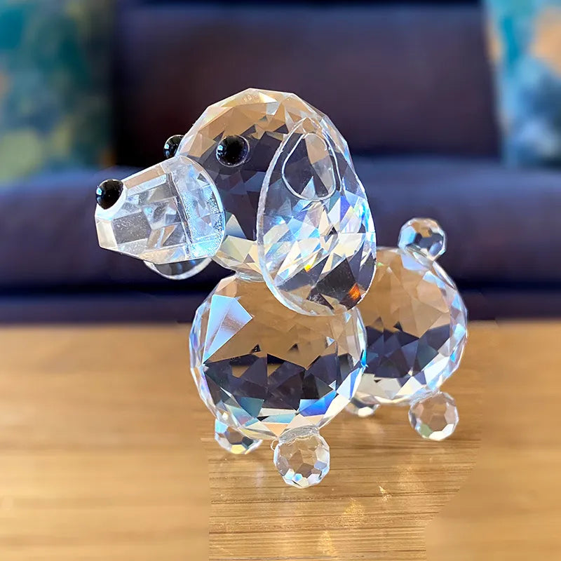 ArtZ® Crystal Dog Figurine