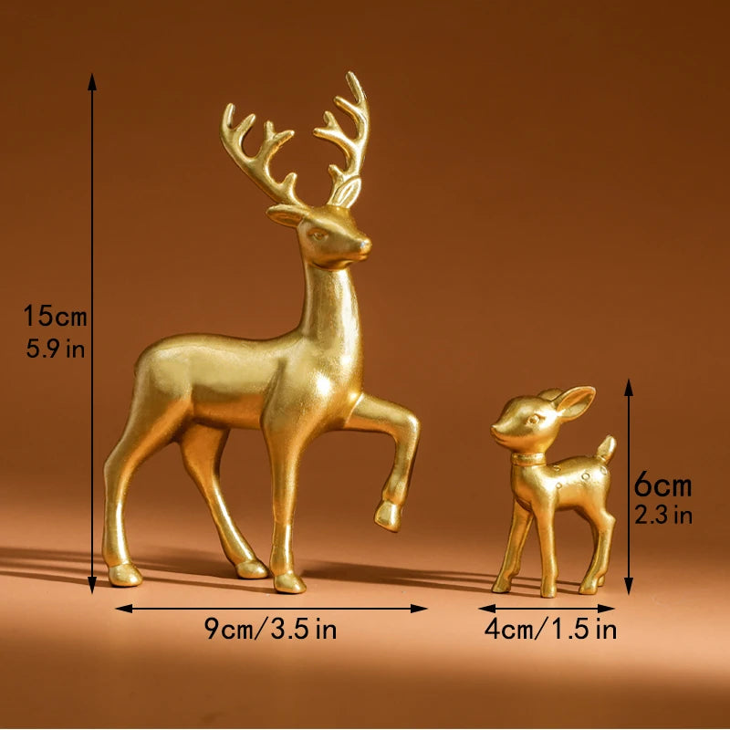 Gold (1 Mother Deer; 1 Fawn)