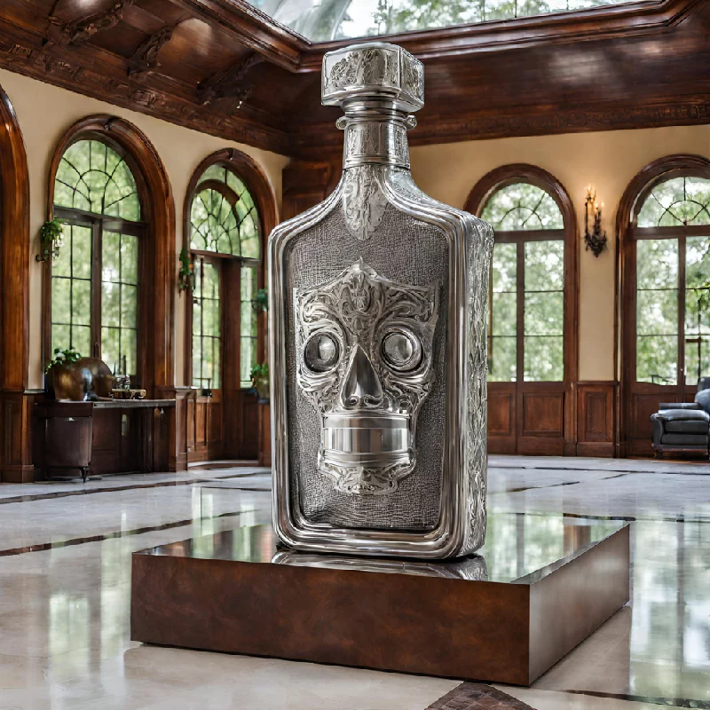 ArtZ® Stainless Steel I Love Tequila Sculpture