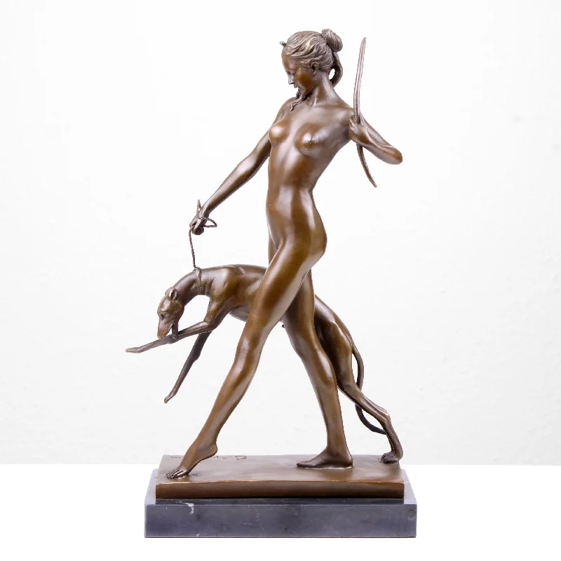 Diana Bronze Statue (Hot Cast Bronze Sculpture)