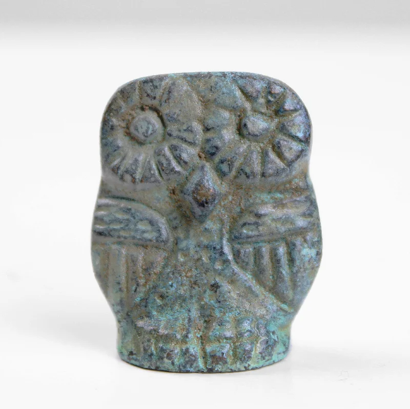 Greek Owl Statue (Bronze)