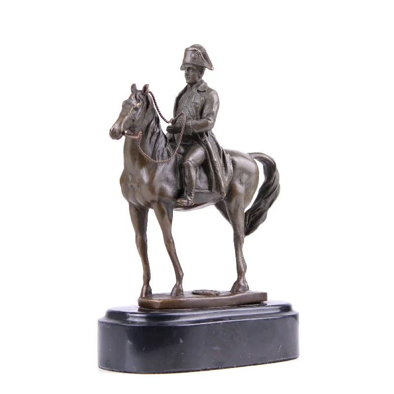 Napoleon on Horseback Statue (Hot Cast Bronze Sculpture)