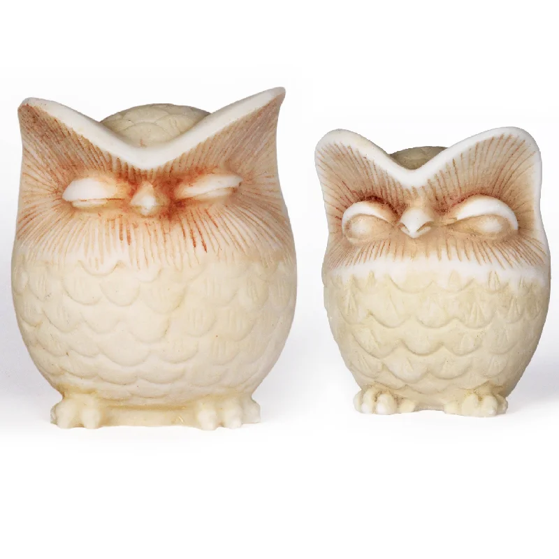 Owl Statue Decor Small