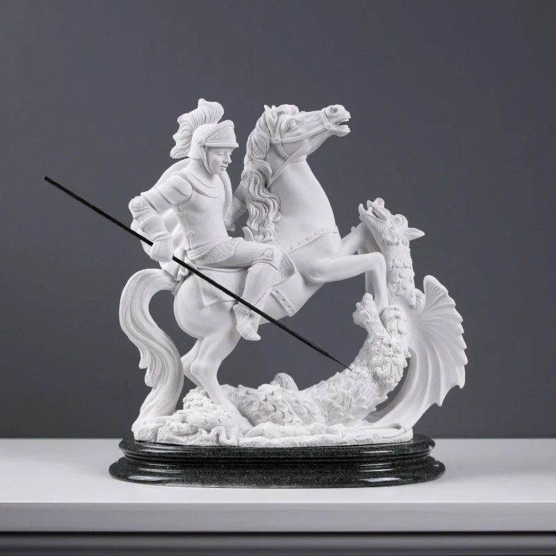 Saint George on Horse Statue