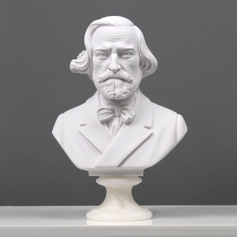 Verdi Bust Statue