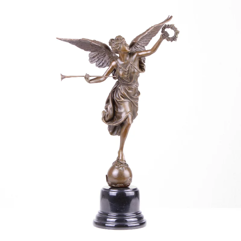 Winged Goddess of Victory Bronze Statue (Hot Cast Bronze Sculpture)