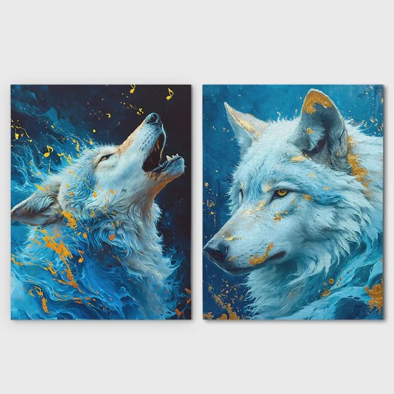 Blue Spirit Wolves