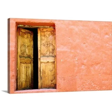 Jeffrey Becom Premium Thick-Wrap Canvas entitled Open door, Peru, Arequipa, South America