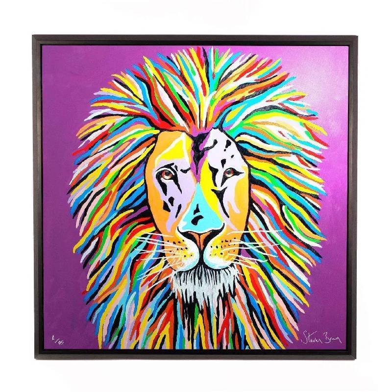 Lewis McZoo - Framed Limited Edition Aluminium Wall Art